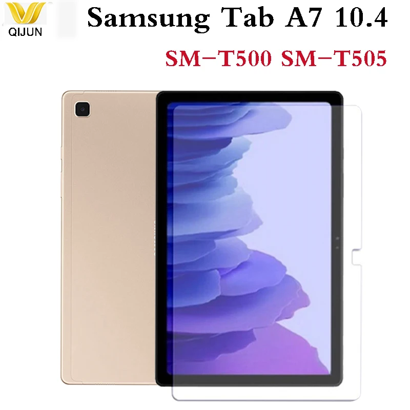 Protector de pantalla de vidrio templado para tableta Samsung, película protectora Ultra transparente, antiarañazos, para SM-T505 T505, A7 10,4