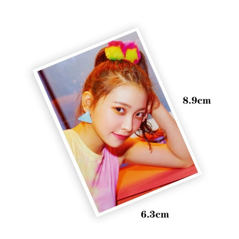 40 шт./компл. K-POP красный бархат Ablum ломо карты самодельные бумажные фото карты вентиляторы коллекция подарков
