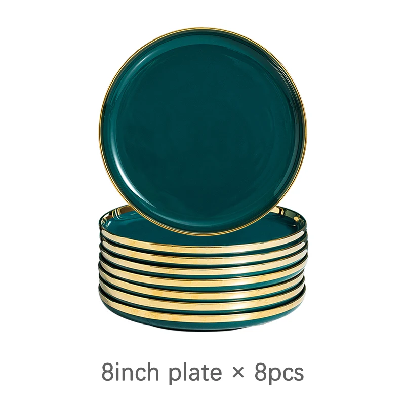 8inch plate 8pcs