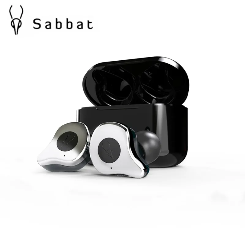 Наушники вкладыши Sabbat E12 беспроводные Bluetooth 5 0 HIFI монитор шумоподавление