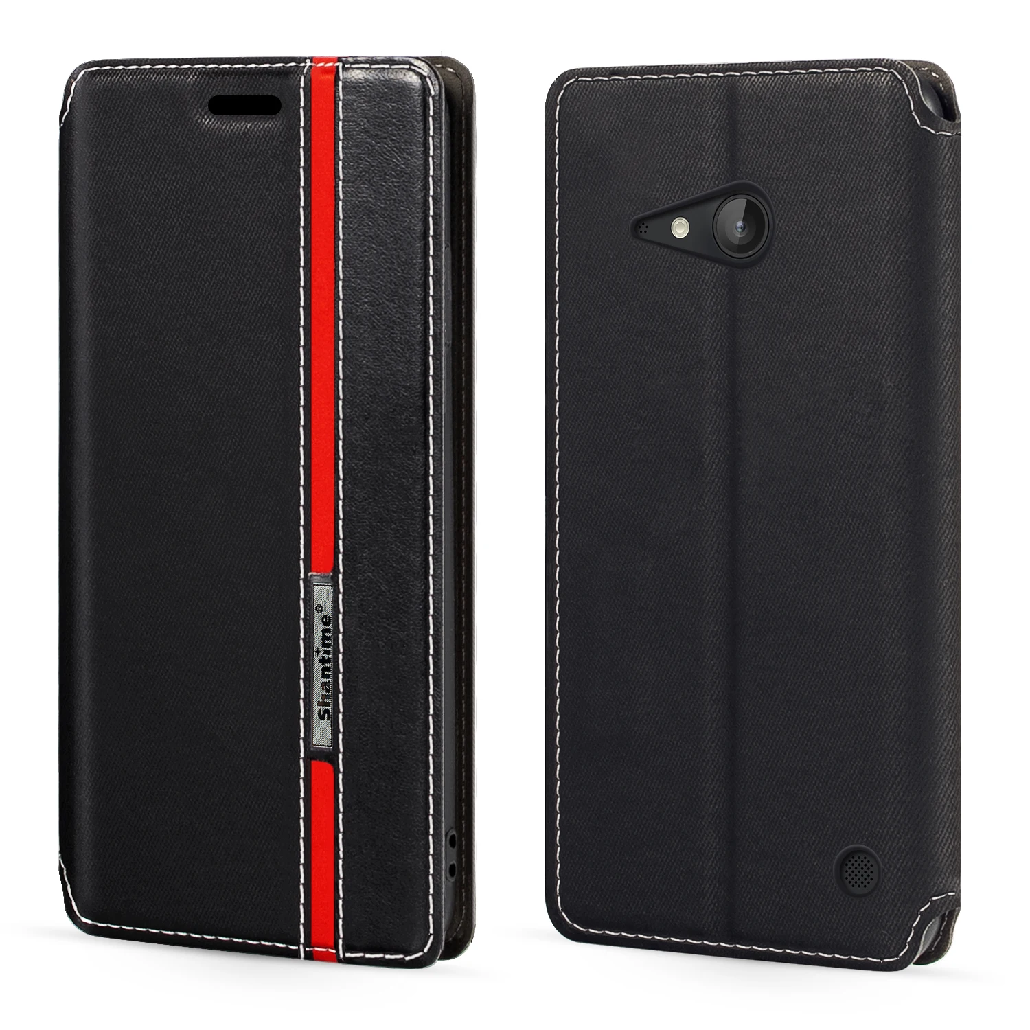 

For Nokia Lumia 730 Case Fashion Multicolor Magnetic Closure Leather Flip Case Cover with Card Holder For Nokia Lumia 735