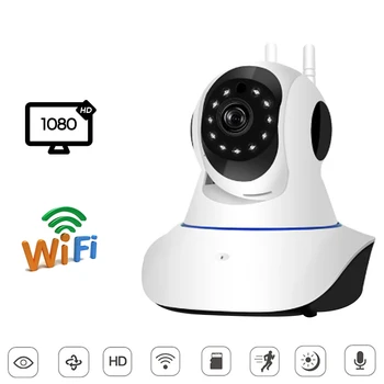 

1080P IP Camera Security Camera WiFi Wireless CCTV Camera Surveillance IR Night Vision P2P Baby Monitor Pet Camera Two Way Audio