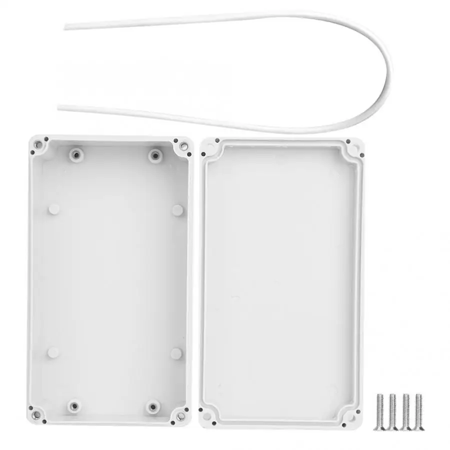 Boîte de jonction Étanche Boîtier en Plastique Blanc Projet mmIP65 Boîtier  Bricolage Raccordement Instrument de Clôture