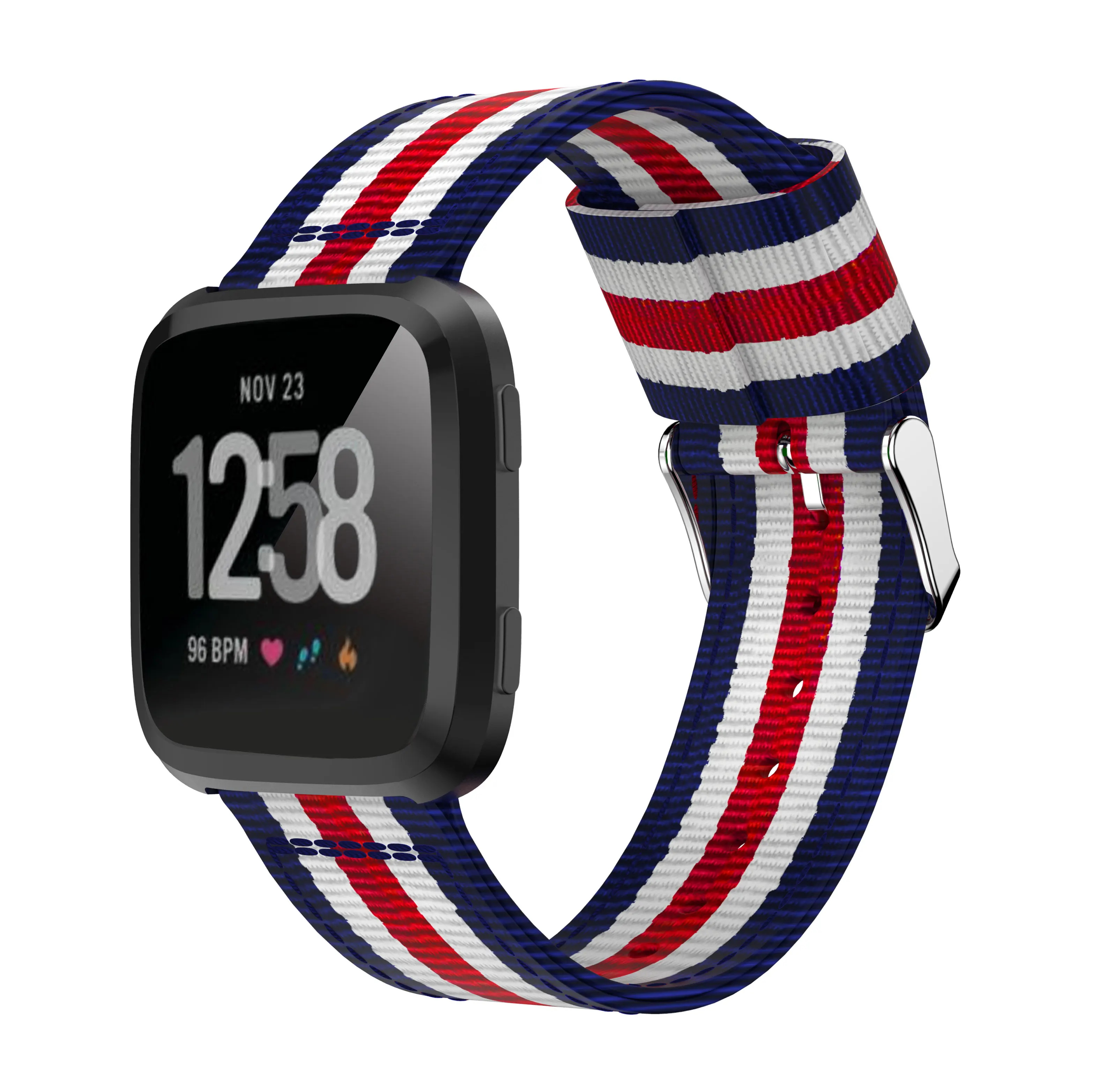 

Yayuu 22mm universal Top Quality Vertical Nylon WatchBand Sports Strap Adjustable Wristband Replacement Smart Watch Straps