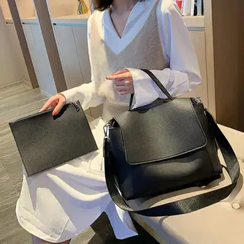 

Litthing Retro Daily Female Elegant Handbags Large Capacity Totes Bags Women Handbags Casual Lady Shoulder Messenger Bag Woman