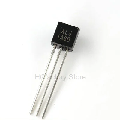 NEW Original 10pcs 1A60 TO-92 ALJ1A60 Triac 1A 600V Fan bidirectional thyristor Wholesale one-stop distribution list new original 10pcs stp10nk60z p10nk60z to 220 10a 600v field effect tube of and wholesale one stop distribution list