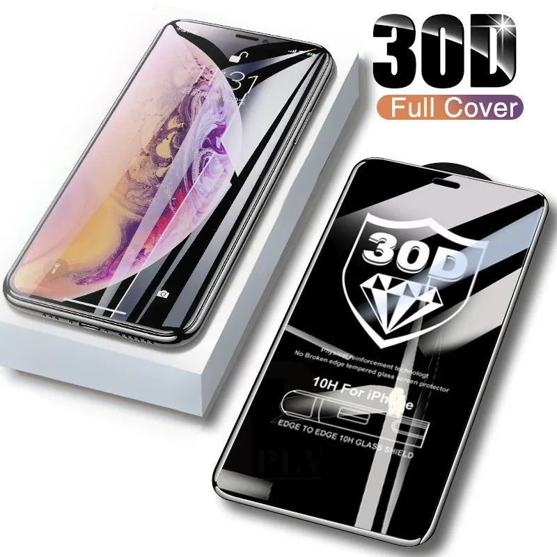  Gehärtetem Glas auf Für iphone 11 Pro Max Screen Protector X XS Max XR Glas Für iphone 7 8 Plus 6 s