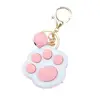 Mini Fidget Toy Lovely Portable Funny Cat Paw Push Fidget Game Keychain for Children 1