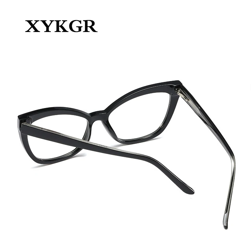 XYKGR2020 новые TR90 черные очки женские трендовые оправа для очков в стиле кошачьи глаза мужские высококачественные радиационные очки