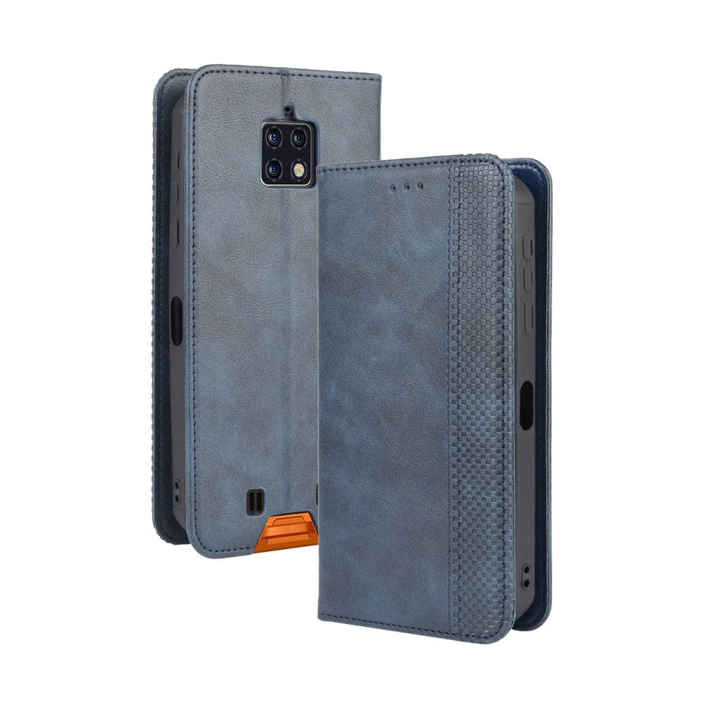 Vintage Leather Wallet Phone Case with Photo Frame and Flip Style Design