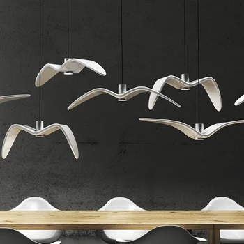 

Nordic Seagull Lamp Nordic design pendant lamp om chandelier Birds Lustre Suspension Luminaire Light