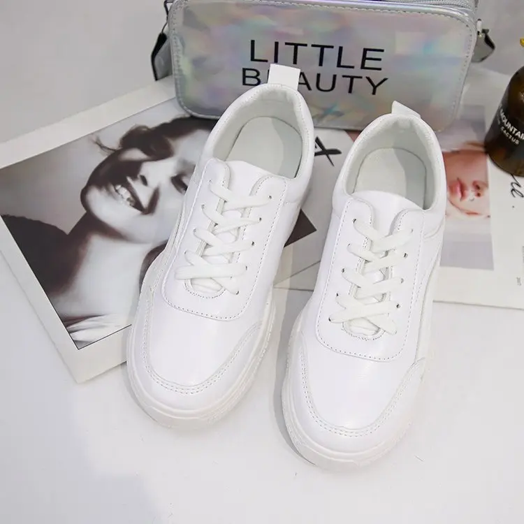 

Small White Shoes Women's 2019 Spring New Style Versatile Spring Shoes Sports White Shoes Casual Trendy Shoes Summer Students La