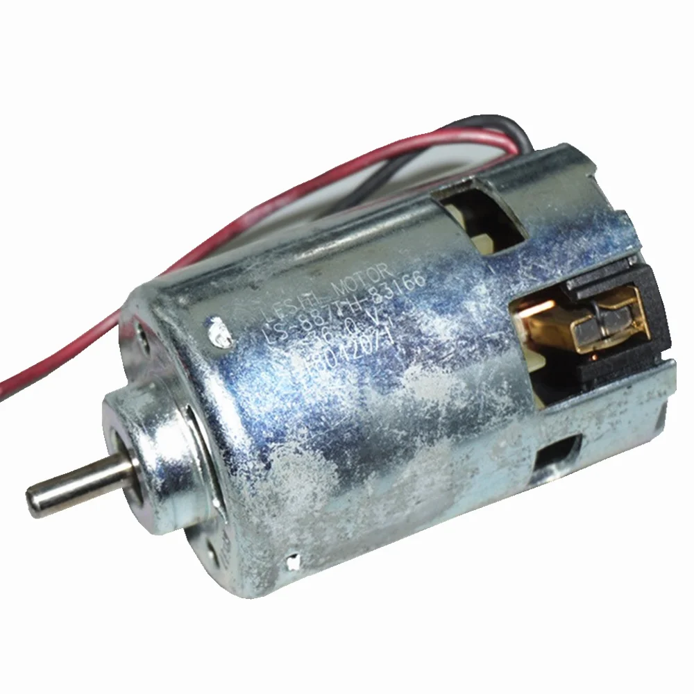 Высокая скорость 887 Мотор DC 12V 24V 36V двойной шариковый подшипник мощность мотор
