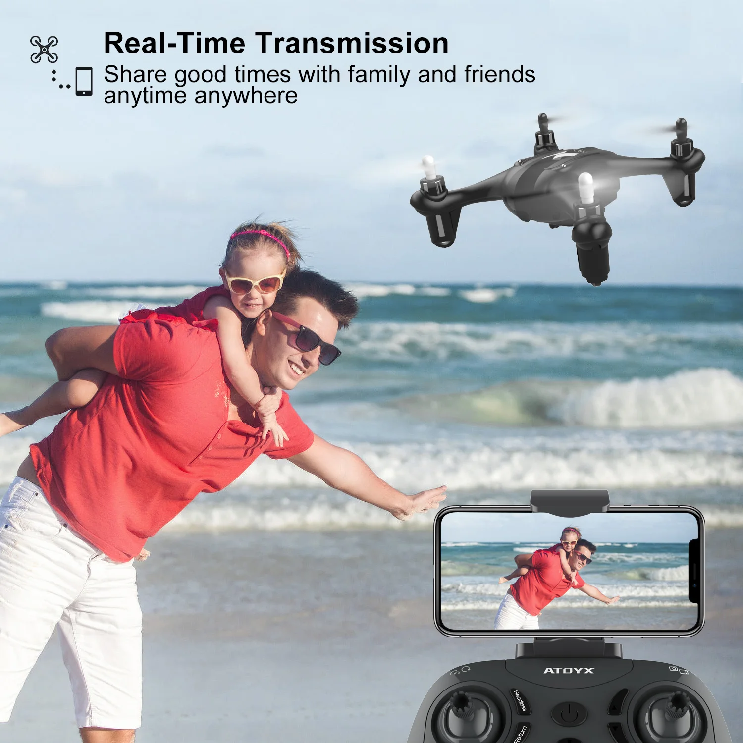 ATOYX HD 4k камера Дрон FVP WIFI мини с камерой RC Квадрокоптер широким углом Высокая