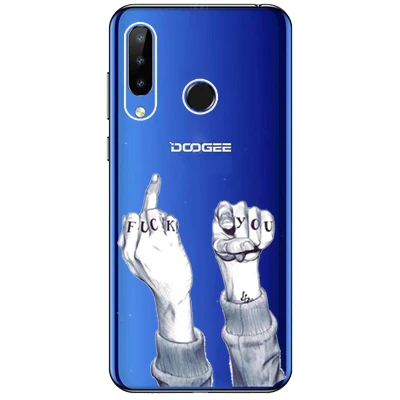 Прозрачный силиконовый Чехол Для Doogee N20 6 3 дюймов чехол для телефона N 20 задняя