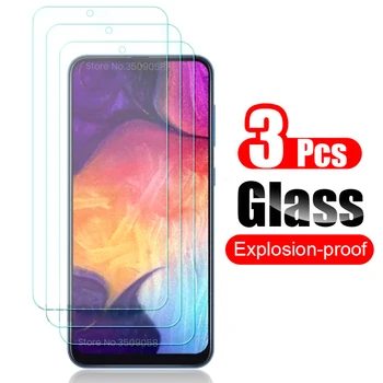 

3PCS protective glass for samsung galaxy a10 a10s a20 a20s a20e a30 a30s a40 a40s a50 a50s safety glasses screenprotector film