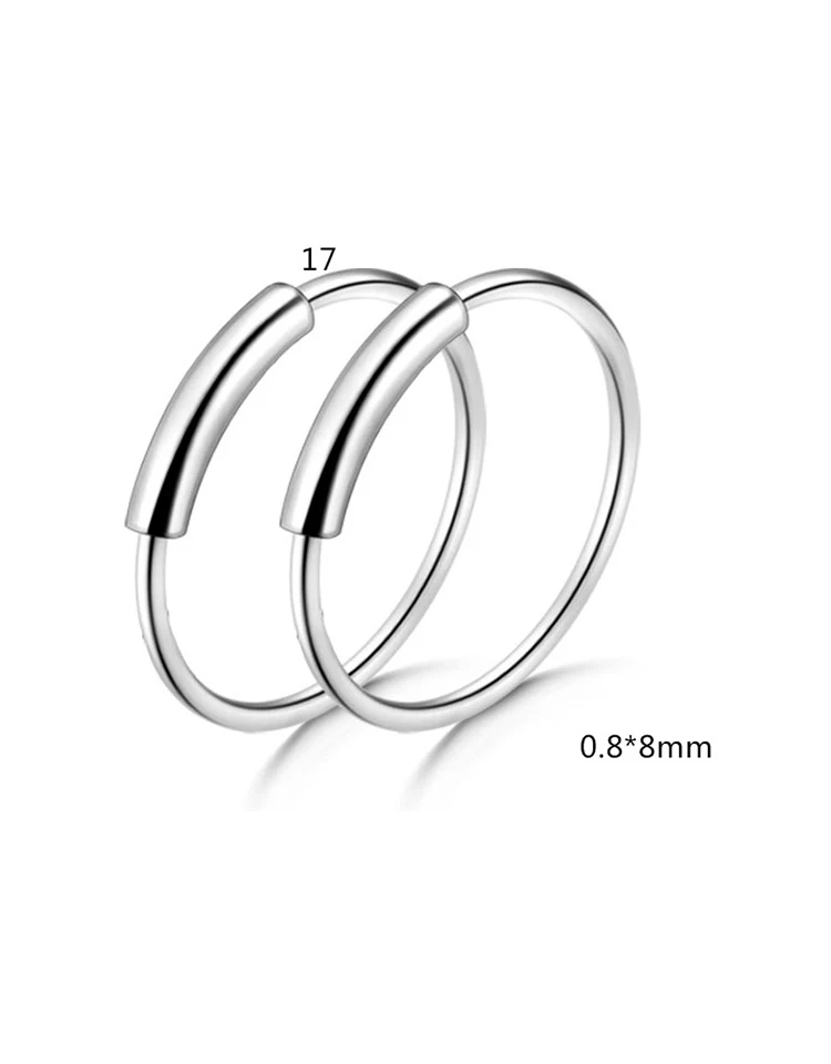 HONGTU Stainless Steel Nose Ring Studs Hoop for Women 20g Nose Ring CZ L Shape Nose Piercing Septum Piercing Body Jewelry Gift HONGTU Stainless Steel Nose Ring Studs Hoop for Women 20g Nose Ring CZ L Shape Nose Piercing Septum Piercing Body Jewelry Gift