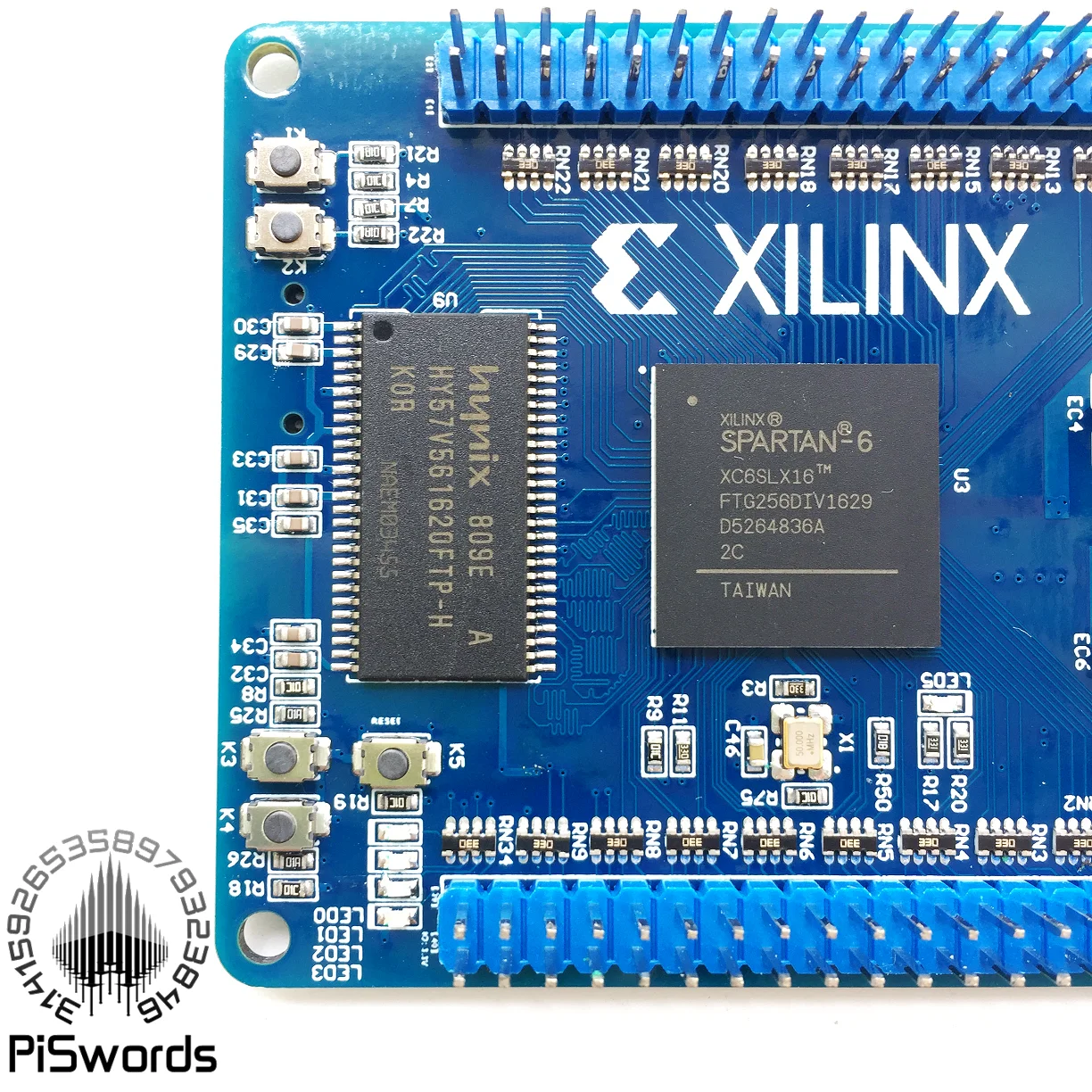 Последняя Xilinx spartan6 XC6SLX16 основная плата spartan 6 FPGA макетная с 256 Мбит SDRAM|xilinx board|spartan