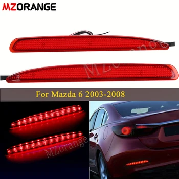 

1 Pair LED Rear Bumper Reflector light For Mazda 6 03-08 For Mazda6 Atenza Sport Mazdaspeed Tail Stop Signal lamp Rear Fog Light