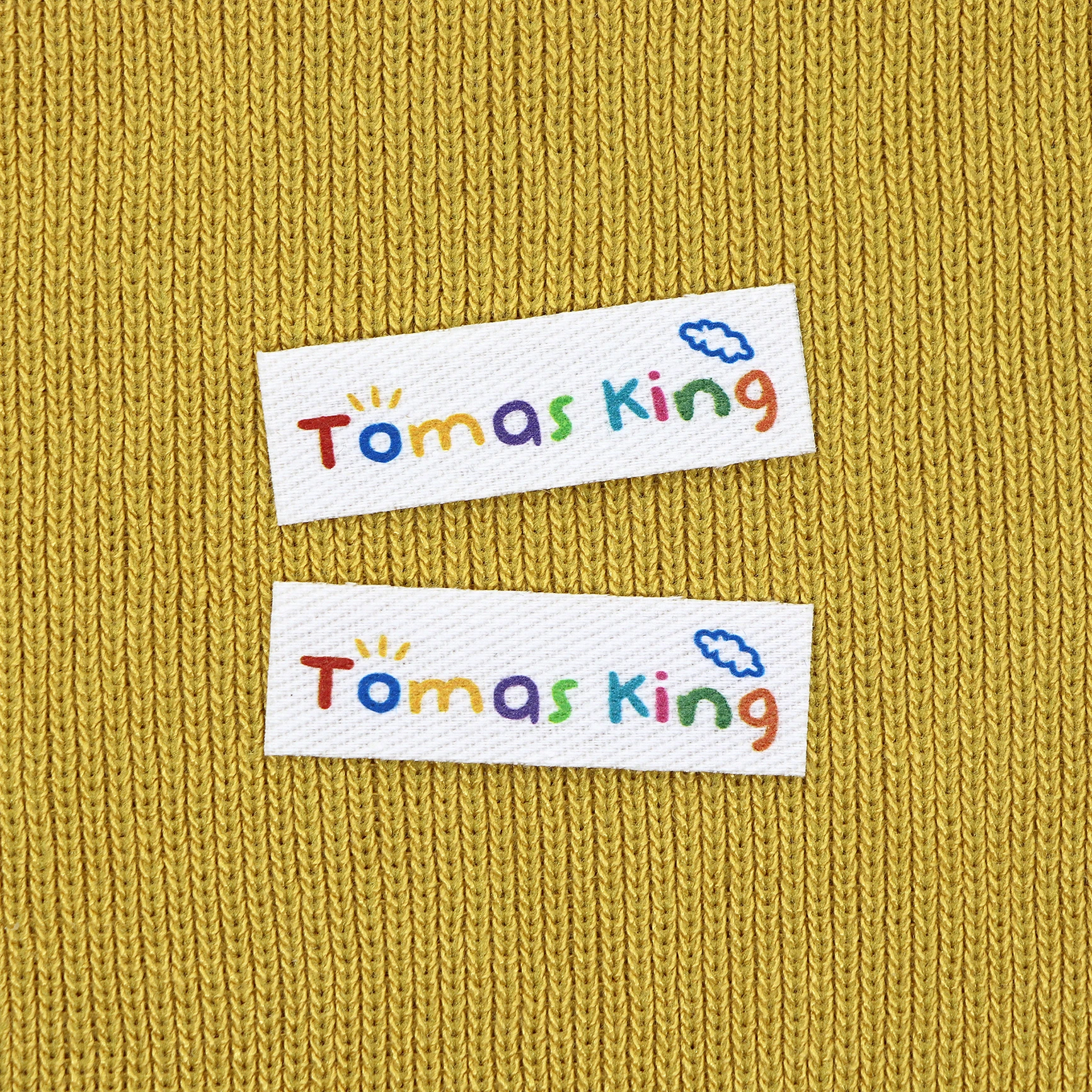 120pieces Custom Ironing Labels Cartoon labels children's clothing personalized name tags for children iron on (YT010) | Дом и сад