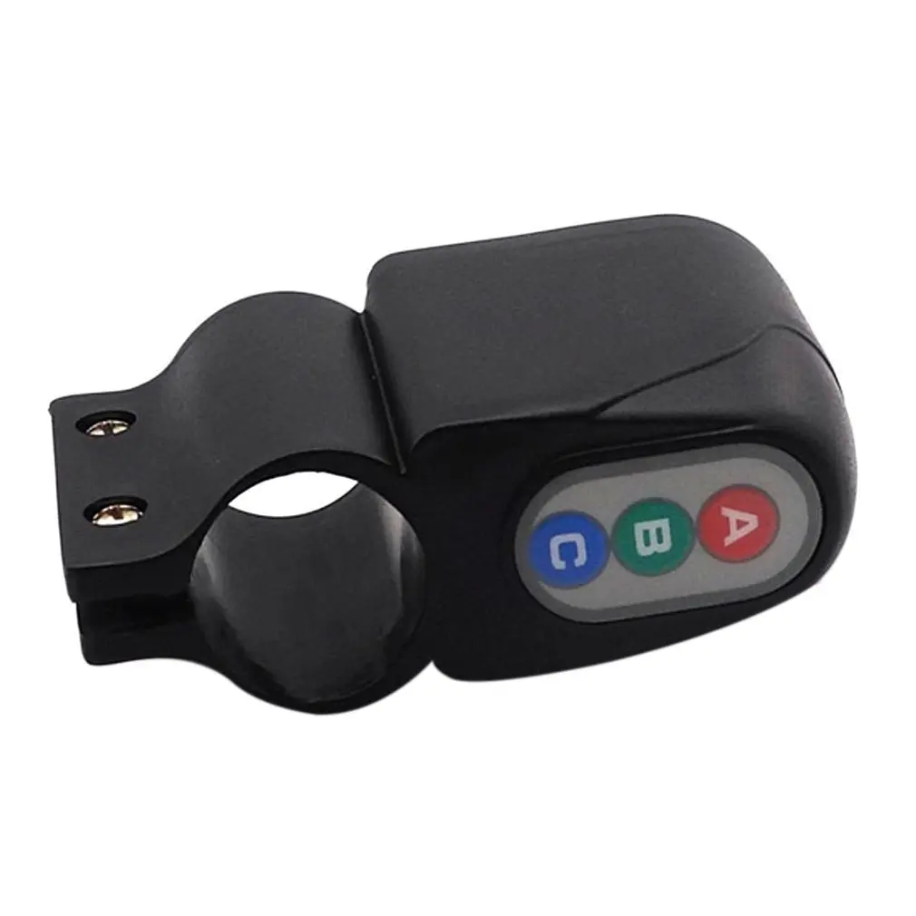 2019 Newest Bike Bicycle Cycling Security Waterproof Password Alarm Anti-theft Lock more than 105db