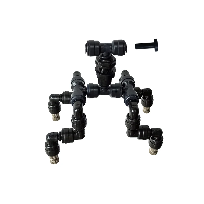 New Adjustable Reptiles Fogger Mist Sprinkler For Rainforest Tank Aquarium Aquatic Pet With Slip Lock Nozzles 2