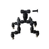 New Adjustable Reptiles Fogger Mist Sprinkler For Rainforest Tank Aquarium Aquatic Pet With Slip Lock Nozzles 2
