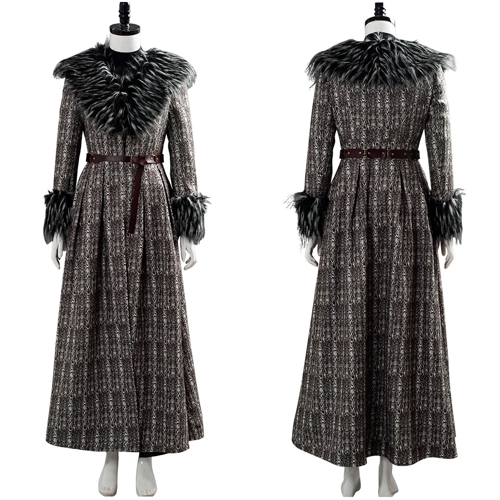 Yennefer Cosplay Costume Dress Outfit Uniform Full Set Halloween Carnival Fancy Girls Women Custom | Тематическая одежда и