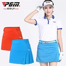PGM Брендовые женские шорты для гольфа, одноцветная юбка, платье, шорты, брюки, одежда для гольфа, быстросохнущие юбки, спортивная одежда, 3 цвета, 5 размеров