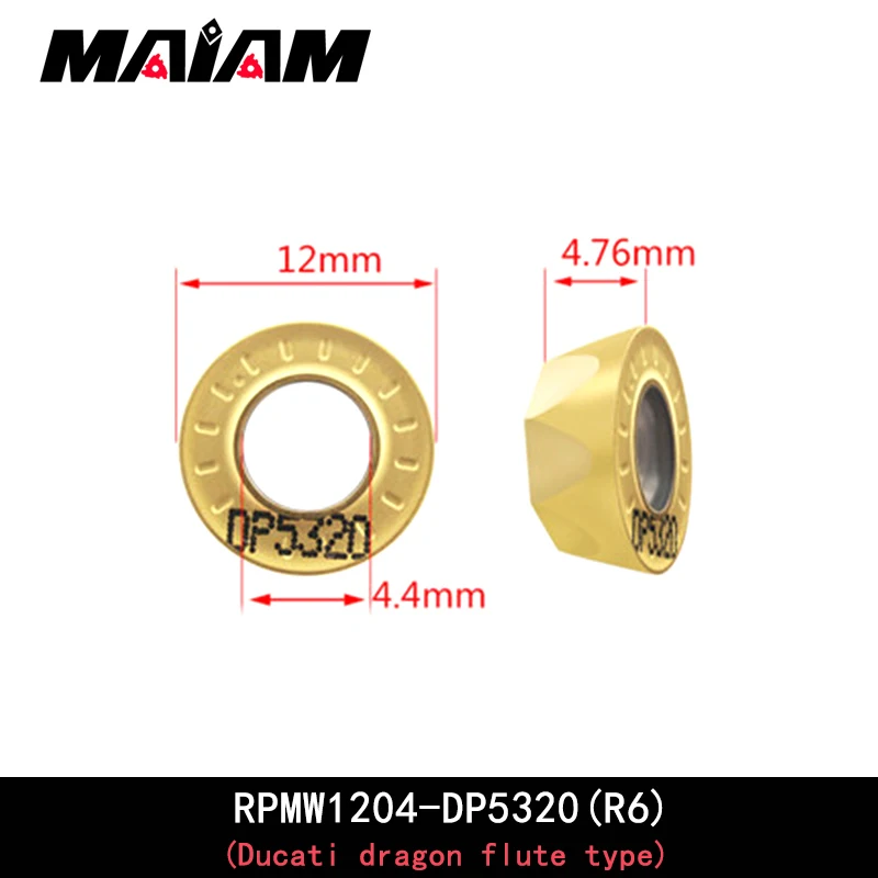 RPMT RPMW 원형 밀링 공구 RPMT1204 MO RPMW1003 cnc 선반 공구, 선반 emr 공구 로드, HRC40 ° 내의 모든 강철 부품 용