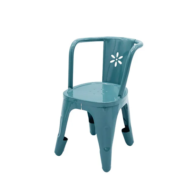 Aizulhomey LOL Blyth Doll Accessories 1/6 Iron Coffee Table Kitchen Chair Dollhouse Furniture Toys Bjd Play House Gifts for Kids Dark green chair