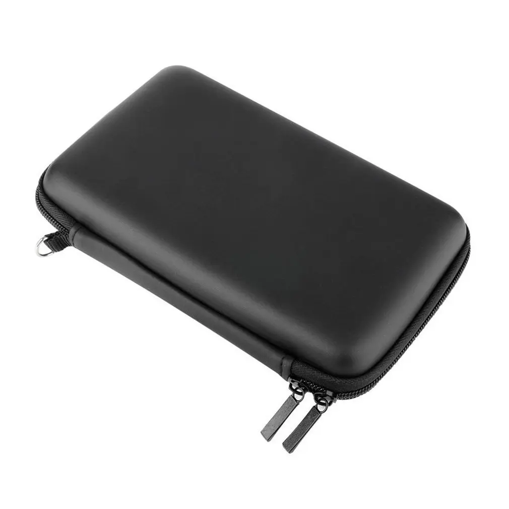 Крутой черный чехол для наушников EVA 18,5x11x4,5 см для Nod 3DS LL с ремешком игровые аксессуары
