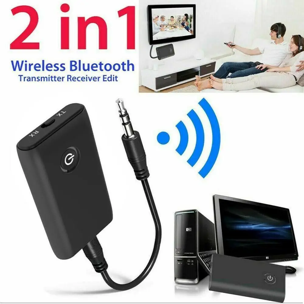 Bluetooth 5 0 передатчик беспроводной приемник A2DP аудио 3 мм разъем Aux bluetooth адаптер
