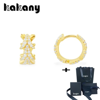 

Kakany 2020 New Fashion High Quality Sparkling Dragontail Round Earrings, Monaco Style Earrings, Designed As A Gift For Couples
