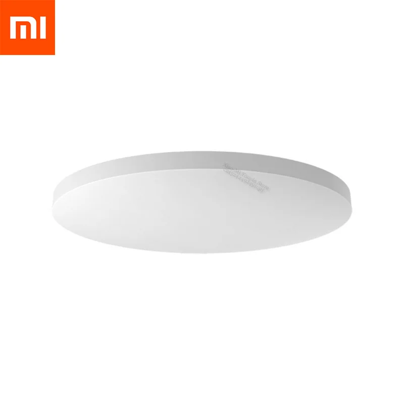 Xiaomi Mijia умный светодиодный потолочный светильник пылезащитный приложение беспроводной затемнения Wi-Fi BLE 4,2 двойной режим приложение дистанционное управление Светодиодный потолочный светильник - Цвет: 450 mm