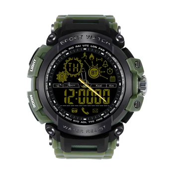 

Bluetooth DX16 Military Watch Fashion Sport Riding Diving Run relogio inteligente Smartwatch Waterproof Sports Watches For Men