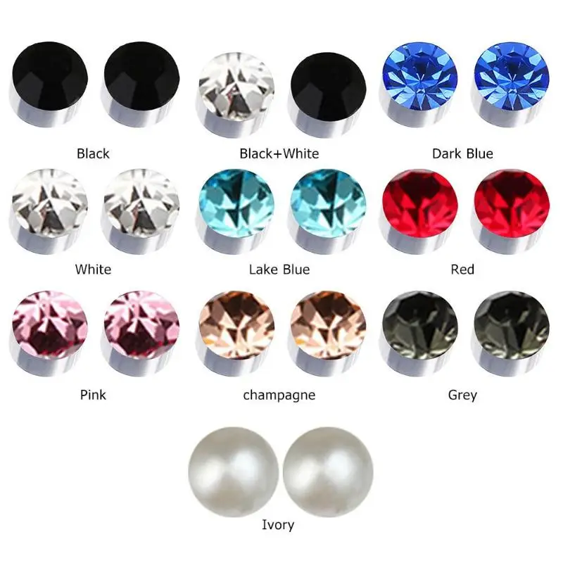 1 Pair Magnetic Slimming Earrings Lose Weight Body Relaxation Massage Slim Ear Studs Patch Health Jewelry