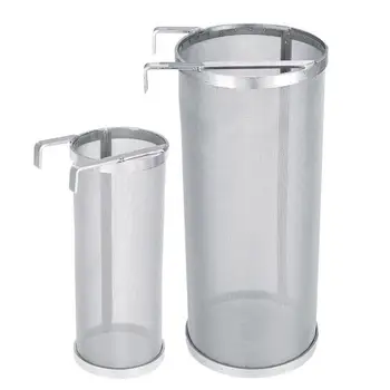 

300 Microns Brew Filter Stainless Steel Beer Filter With Hook For Homemade Brew Home Dry Hopper For Home Brew Spider Filter