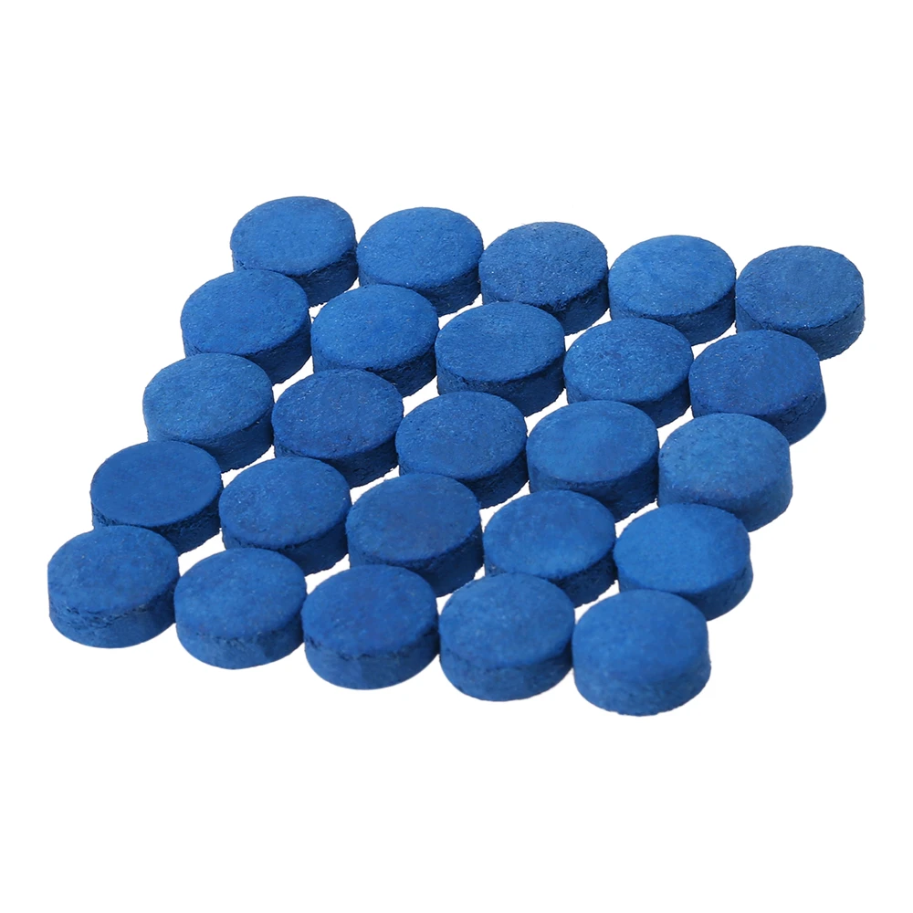 50 PCS Pool Cue Tips Billiard Cue Head 9MM / 10MM / 12MM / 13MM Pool Cue Tips Leather Camping Hiking
