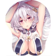 

Wrist Pads, Hand Pads, Mouse Pads, 3D Three-dimensional Silicone Big Breasted Beauty Wrist Pads, Cute Mouse Pads