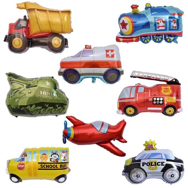 1PC Car Shape Aluminum Film Balloon for Children Birthday Party foil balloons,birthday balloons,birthday balloon set,party balloon set,birthday party decoration set,aluminum balloon,inflatable balloon