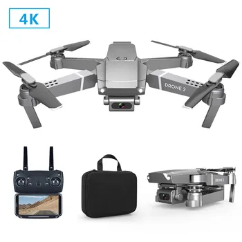 

4K HD Camera Mini Drone 2 E68 Air Pressure Fixed Height Folding Drone RC Quadcopter - Storage Bag