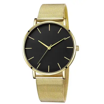 

HobbyLane Men Pin Buckle Round Dial Wristwatch Business Casual Quartz Movement Watch Alloy Watch Band