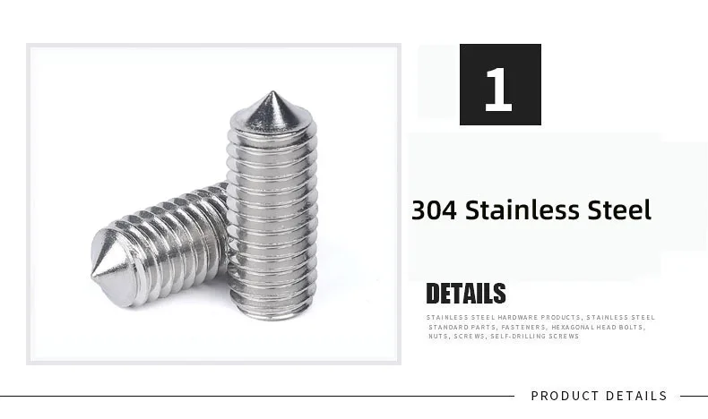 304 Flat hex head self tapping detail 3