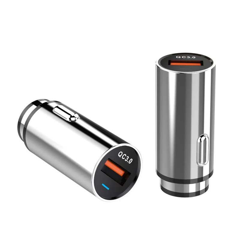 Быстрая зарядка 3,0 USB Автомобильное зарядное устройство адаптер питания автомобильный телефон Быстрая зарядка в прикуриватель для iPhone Samaung huawei Универсальный