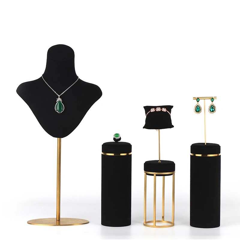 80 Ganci in Metallo Collana Catena Bracciale Jewellery shop Counter Display Stand 