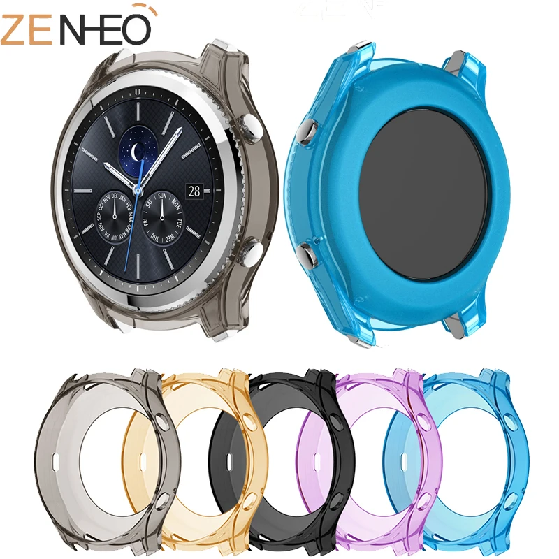 

Watch case For Samsung Gear S3 smart watch protective All-Around protection screen Prevent scratching prevent falling Add color