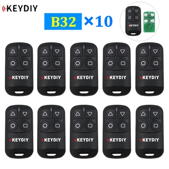 

10Pcs/Lot KEYDIY 4 Button General Garage Door Remote B32 Remote Generater for KD900 URG200 KD-X2 Mini KD