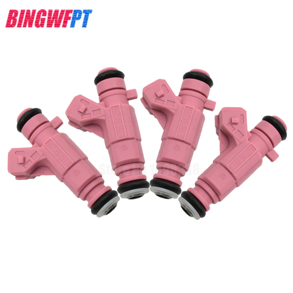 4 шт. Топливные форсунки сопла 0280156295 0 280 156 295 для peugeot 206 для Citroen C3 1,4 8v Flex