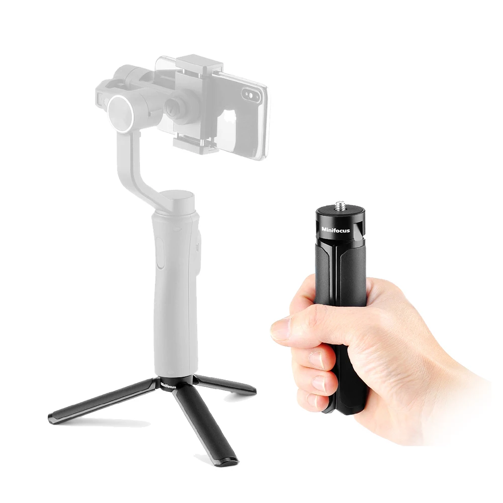 Mini Tripod Desktop Tabletop Stand Compact Tripod for Smooth 4 Osmo Mobile Vimble 2 Gimbal Handle Grip DSLR Camera Vlog Tripod